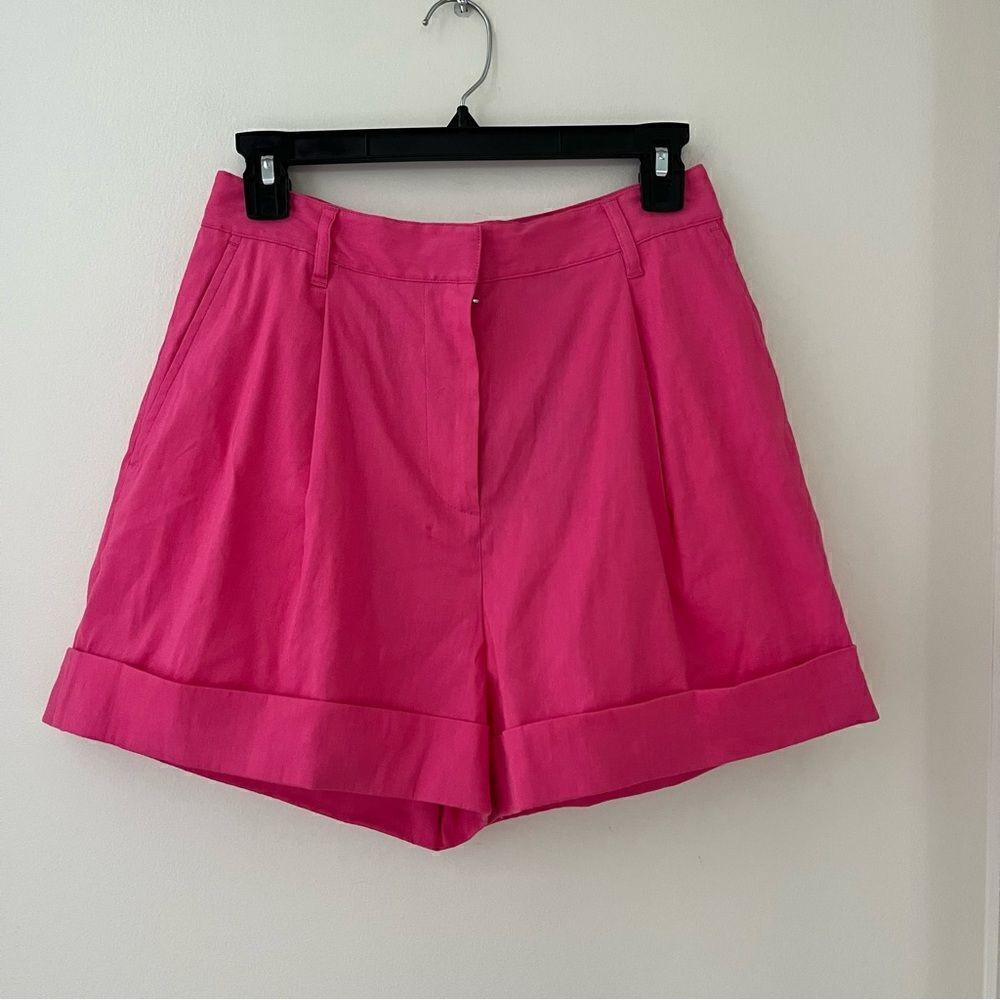 Rag and Bone Linen Ivy Shorts in Pink, Size 4, NWT - Picture 5 of 10